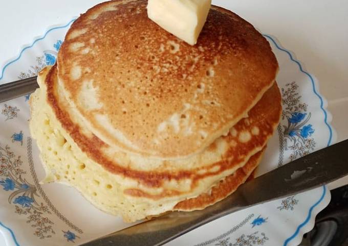 Fluffy American style pancakes Recipe