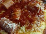 Polenta con Tuco de Salchichas