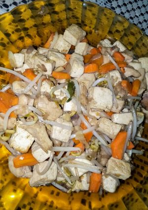 Foto resep Tumis Tauge Tahu Ayam