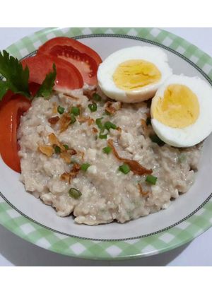 Foto resep Bubur Ayam Oatmeal