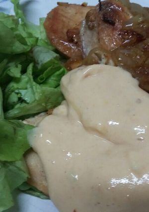 Foto de Filé de frango com molho tártaro