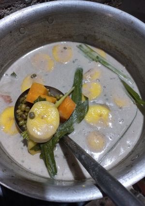 Foto resep Kolak ubi, pisang, kacang ijo gula merah