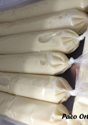 Una foto de Sacohelado de chufas
