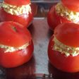 Tomates rellenos con huevos