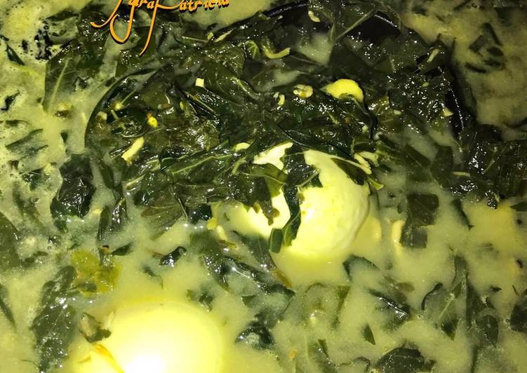 Bagaimana Membuat Sayur Telur Daun Singkong Teri, Bikin Ngiler