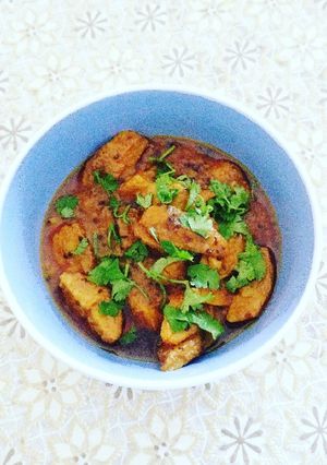 A picture of Spicy Colocasia Fingers.