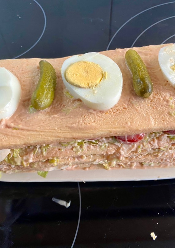 Una foto de Pastel de pollo
