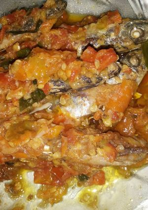 Foto resep Ikasame (ikan sambal merah he)