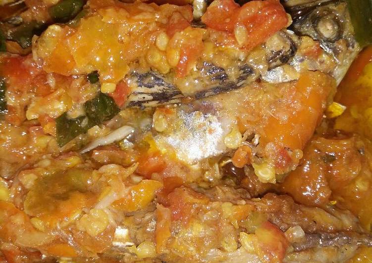 Resep Ikasame (ikan sambal merah he), Bisa Manjain Lidah