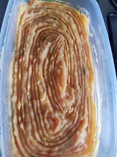 Una foto de Puré de papa muy criolla