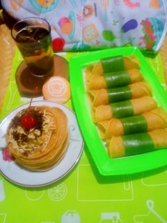 Foto resep Pancake pisang gulung special ultah cookpad ke.11💐🌹💯