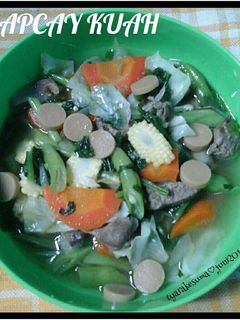 Foto resep Capcay kuah sederhana