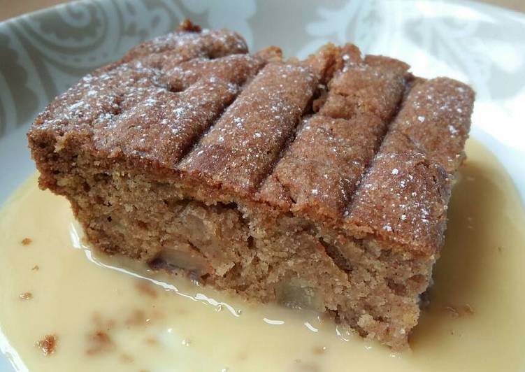 Recipe of Speedy Vickys Spiced Pear Cake, GF DF EF SF NF