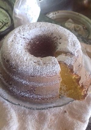 Una foto de Budín de Mandarina