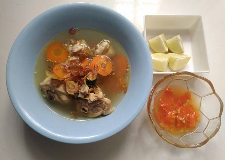 Resep Sop Ayam Pak Min Klaten yang Sempurna