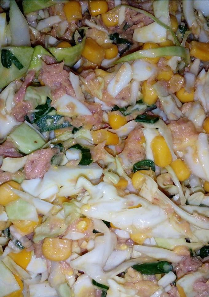 Простой Салат из тунца
