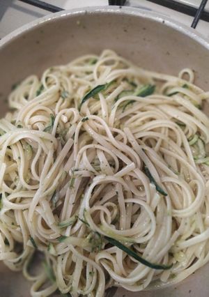 Foto di Spaghetti verdi