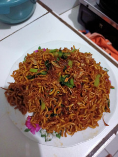 Foto resep Mie goreng pedas