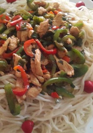 A picture of Chilli Spaghetti.