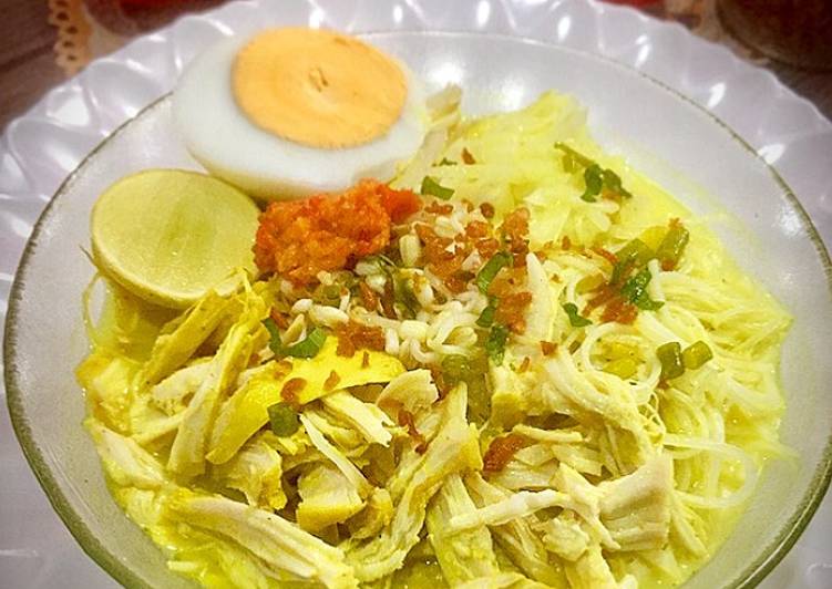 makanan 190. Soto Ayam Medan yang Menggugah Selera