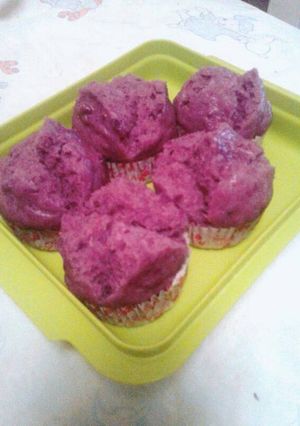 Foto resep Bolu kukus ubi ungu