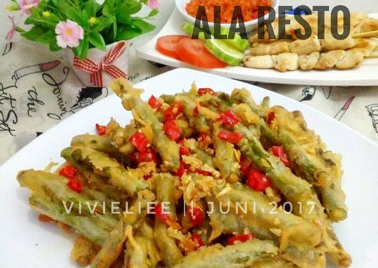 Langkah Mudah untuk Menyiapkan Buncis ala resto yang praktis