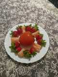 Assiettes composée de fruits