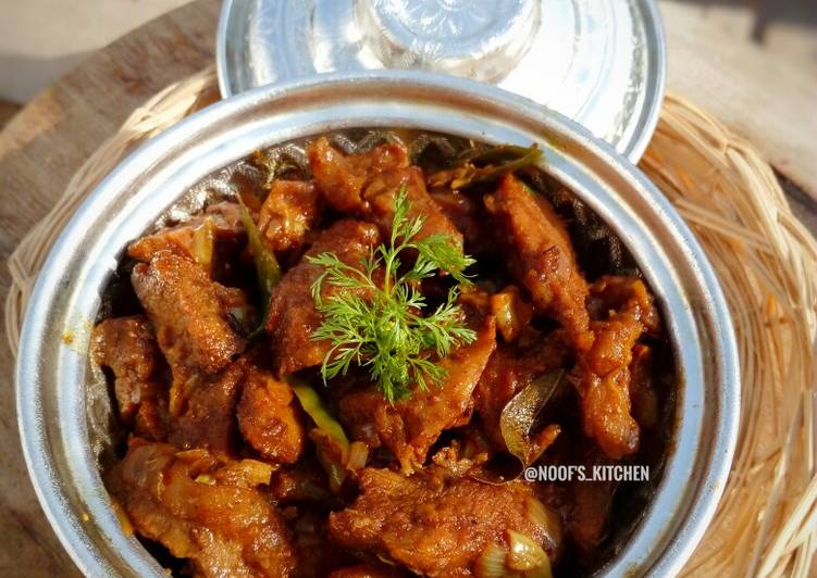 Resep Talawa Gosht (Kambing Goreng Pedas ala India) Anti Gagal