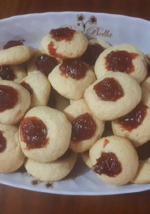 Una foto de Galletas con membrillo (pepas)
