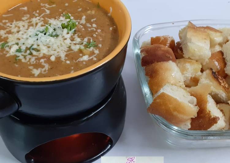Easiest Way to Make Ultimate Cheese pav bhaji fondue