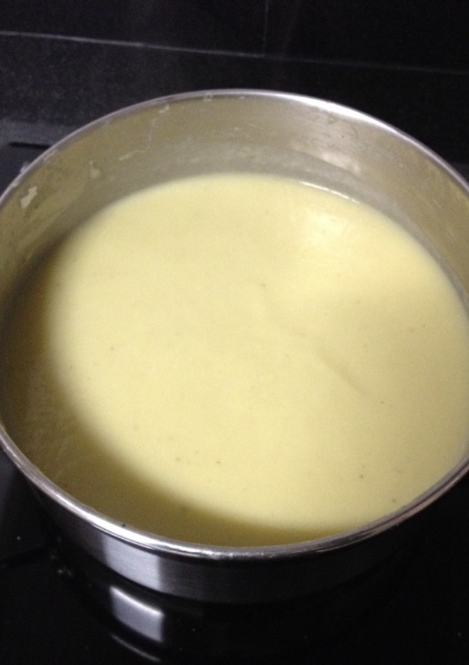 Una foto de Crema de puerros