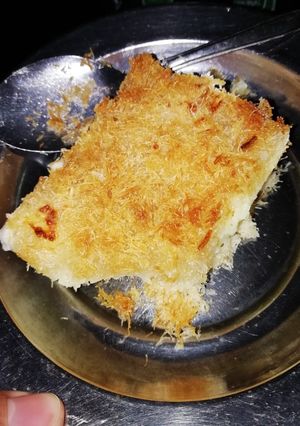 صورة لوصفة كنافة بالكريمة