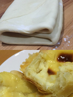 Foto resep Puff pastry (untuk buat egg tart, pastry, bolen pisang)