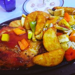 A picture of Herb Chicken Steak.
