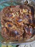 Cake banana oatmeal