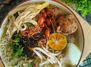 Gambar SoTo Ayam Bergedil Daging
