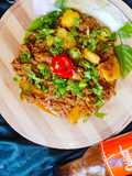 Aloo qeema