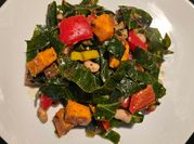 A picture of collard greens