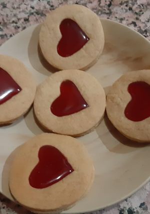 A picture of Bull's Eye Cookies.