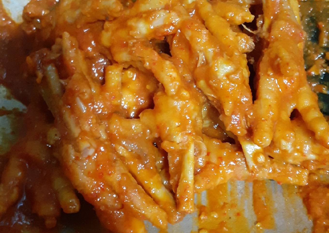 Cerdas (ceker pedas)