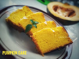 Bolu labu kuning lembut no seret