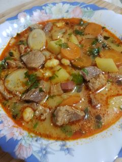 Paraszt gulyás recept fotója