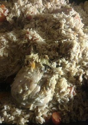 A picture of One-Pot Chicken & Rice.