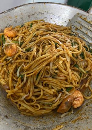 Gambar Mee lipat goreng (mee teow)