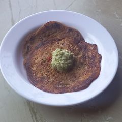 A picture of Sattu Powder Chilla.
