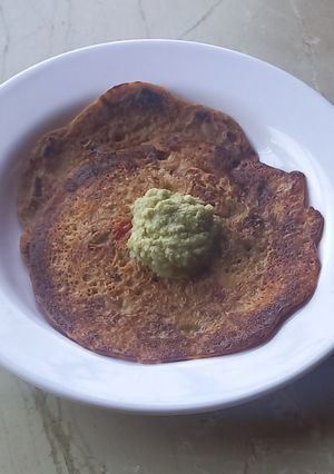 A picture of Sattu Powder Chilla.