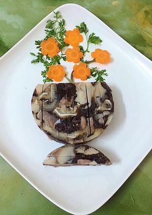 Hình của món Giò xào.