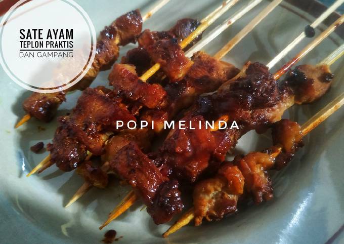 Resep Sate ayam teplon Endeus pisan dan gampang dibuat yang Sempurna