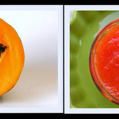 A picture of Papaya+Ginger+Lime Cooler.
