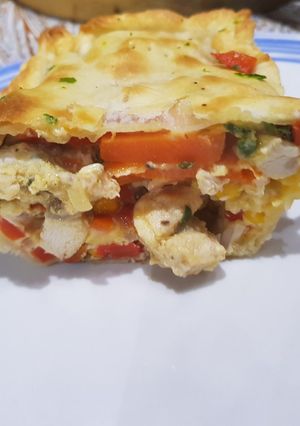 Una foto de Chicken pie